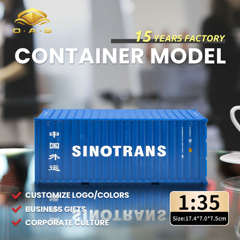 1:35Container model/Customize logo colors/Sinotrans