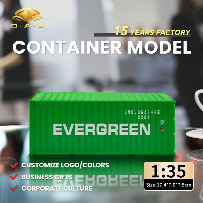 1:35Container model/Customize logo colors/Evergreen