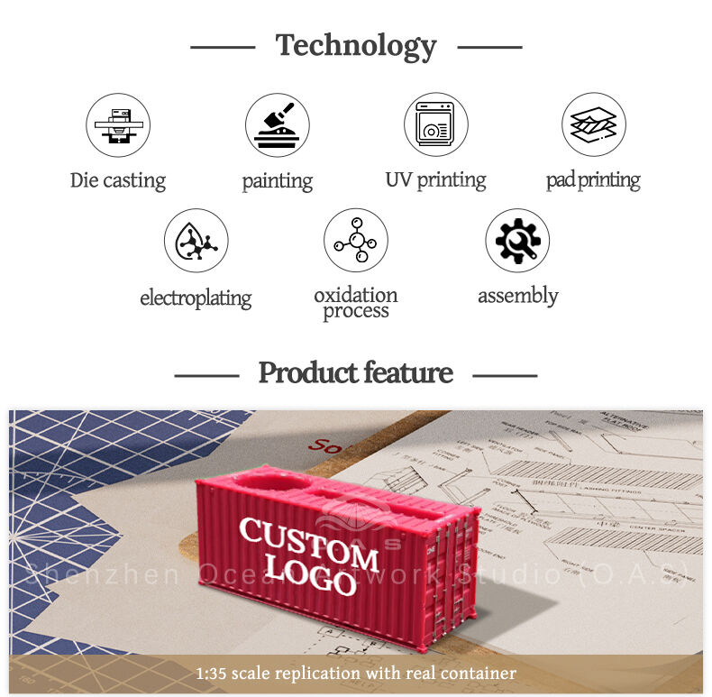 O.A.S ship Model Factory carefully polished 1:35 WAN HAI container model, creative incarnation into a practical pen holder card case. Model selection of high quality materials, strong and resistant. The exterior details of WAN HAI containers have been reproduced with great precision, from unique livery to the logo. Support logo customization, enterprises can integrate their own logo, as a freight forwarding gift, practical and can highlight the unique image of the enterprise. Amber@vesselmodel.com Tel: +86 18038048785