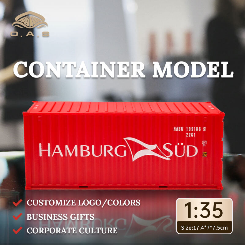 【L】1:35Konteinerimudel/Kohandatud logo värvid/Hamburg