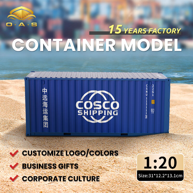 1:20Container model/Customize logo colors/Cosco shipping