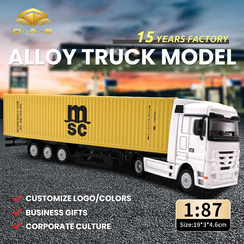  1:87 Alloy Truck Model/Customize logo/colors/msc