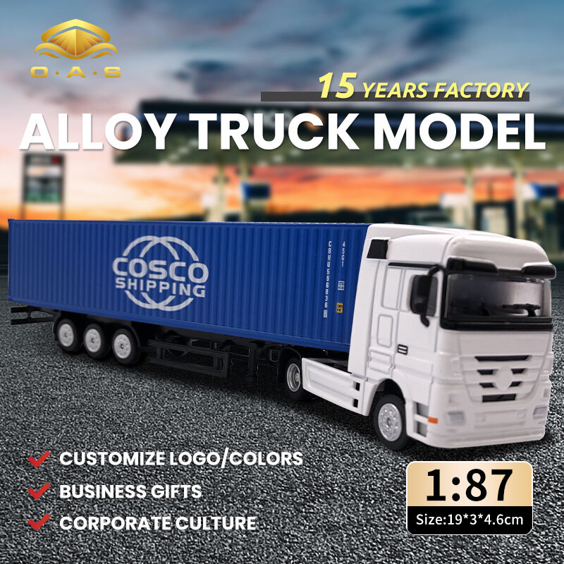  1:87 Alloy Truck Model/Customize logo/colors/cosco