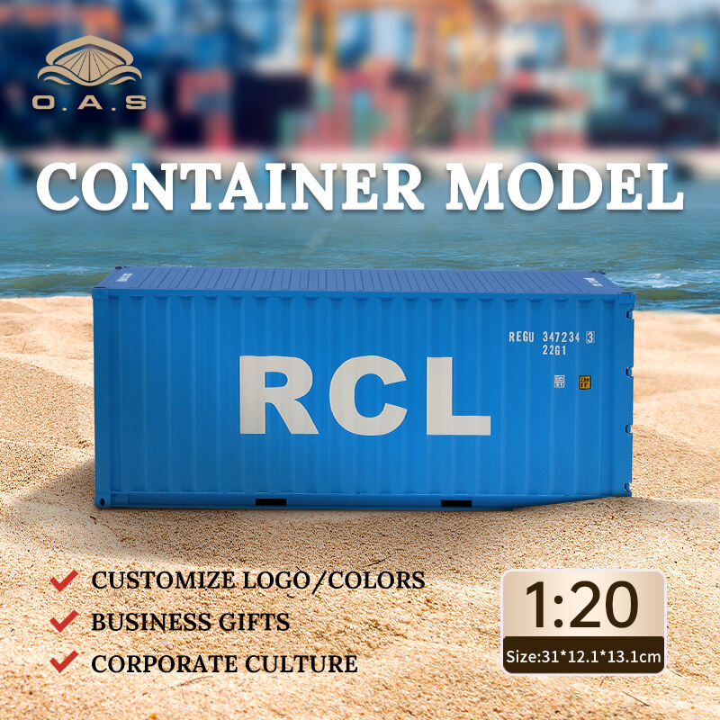【L】1:20Container model/Customize logo colors/RCL