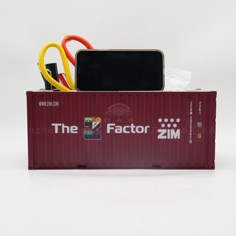 【LA】O.A.S Container Model Factory Scale1:20 Shipping Container Logistics ZIM Customized Plastic Storage Box Container Model