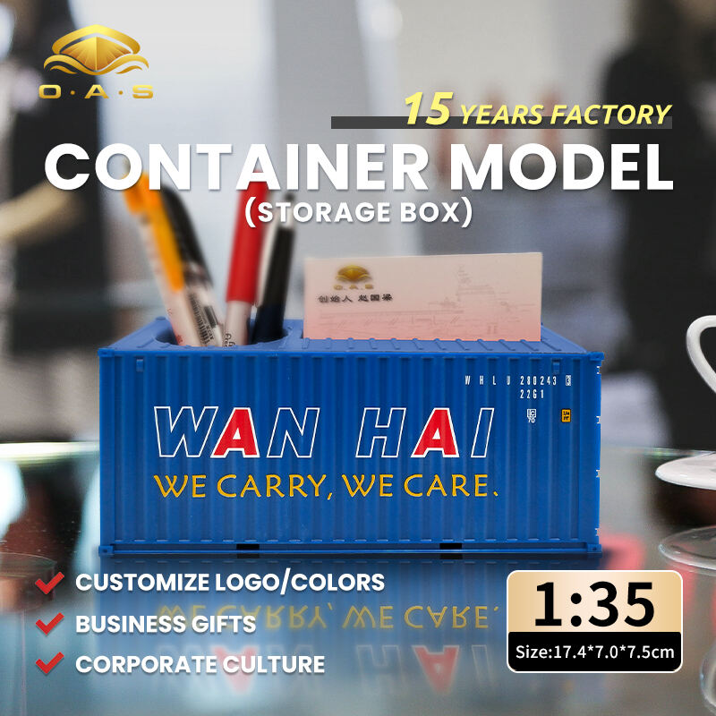 1:35 Container Model(Storage Box)/Customize logo/colors/Wan Hai