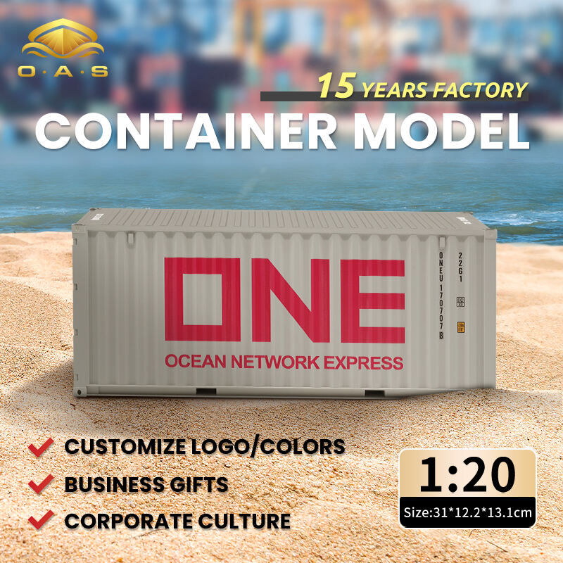 1:20Container model/Customize logo colors/One gray