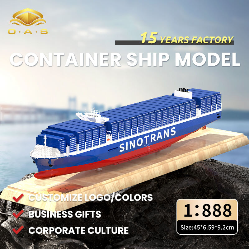 1:888 Container Ship Model/Customize logo/colors/Sirotrans