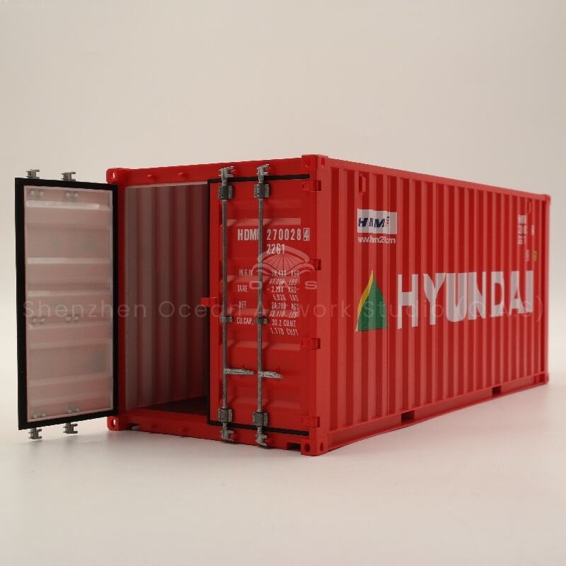 So passen Sie maßstabsgetreue Containermodelle für Unternehmenspräsentationen an