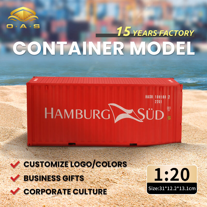 1:20Container model/Customize logo colors/Hamburg