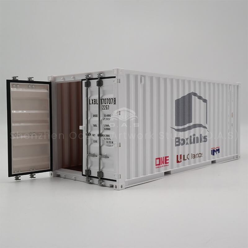 【L】O.A.S Container Model Factory Customized Scale1:20 Plastic Crafts Shipping Boxes Boxlinks Subject Container Model