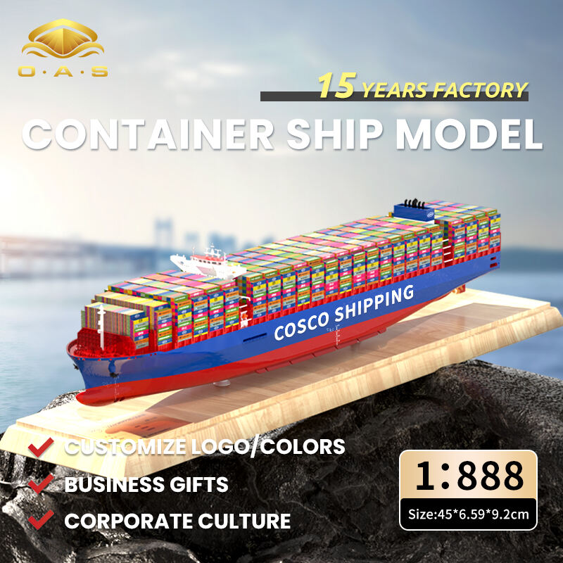 1:888 Container Ship Model/Customize logo/colors/cosco Shipping