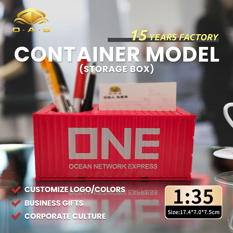 1:35 Container Model(Storage Box)/Customize logo/colors/one pink