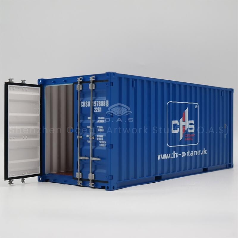 【L】O.A.S Container Model Factory scale1:20 Plastic Crafts Shipping Boxes CHS Miniature Container Model