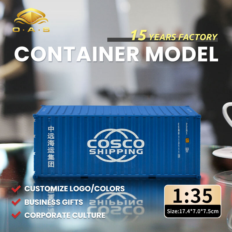 1:35Container model/Customize logo colors/Cosco shipping