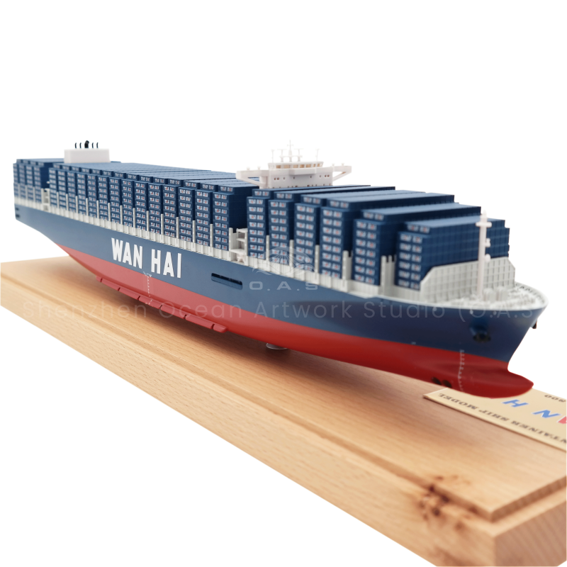 45cm 海上コンテナ船 MAERKSK LINE 完成品 模型 船舶鑑賞用 45cm 海上コンテナ船 MAERKSK LINE 完成品 模型 船舶鑑賞用
