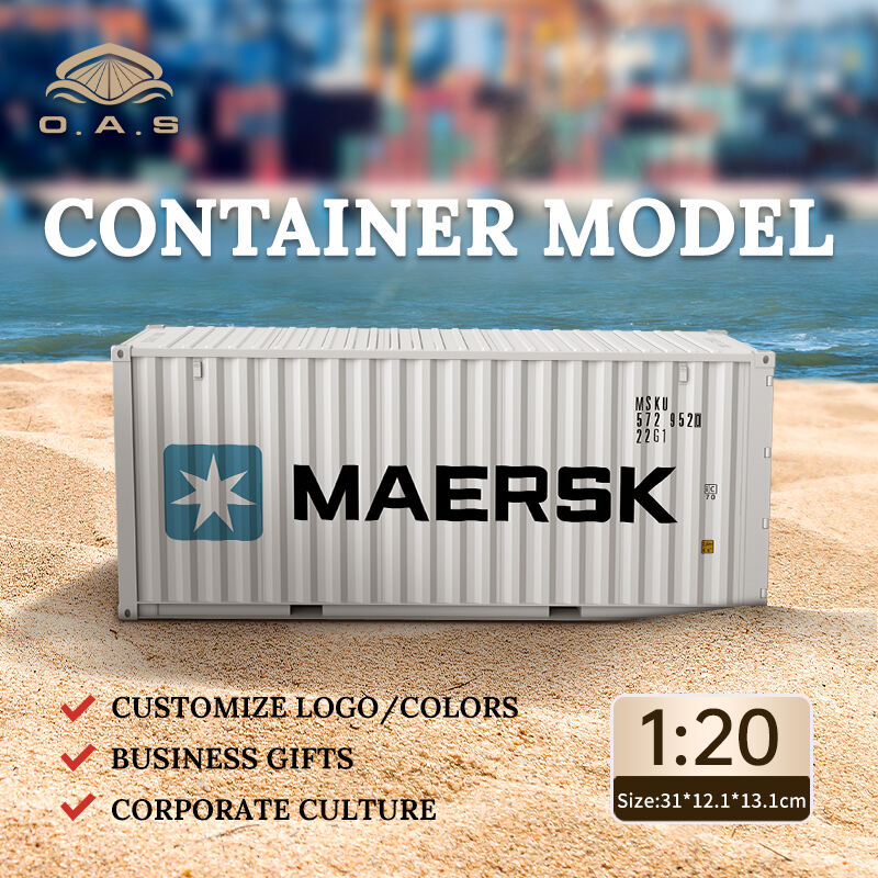 【L】1:20Container model/Customize logo colors/maersk