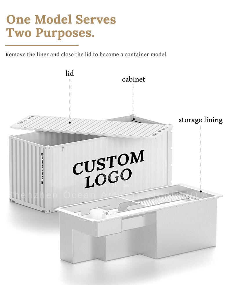 Shipping forwarder practitioners, still in trouble for gift selection? O.A.S model manufacturer's 20-foot MSC container model storage box is the best choice! 1:20 Carefully reproduced, highly restore the appearance of MSC container. Set storage function and brand display in one, support logo customization. Send this gift, unique and practical, easily deepen the customer's good impression of the enterprise, customize quickly! Amber@vesselmodel.com Tel: +86 18038048785