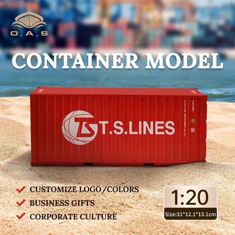 【L】1:20Container model/Customize logo colors/T.s.lines