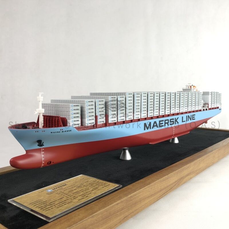 [L] O.A.S Zakázka 65cm Kontejnerová loďová továrna Logistický dárek pro exponování v případě koníčků