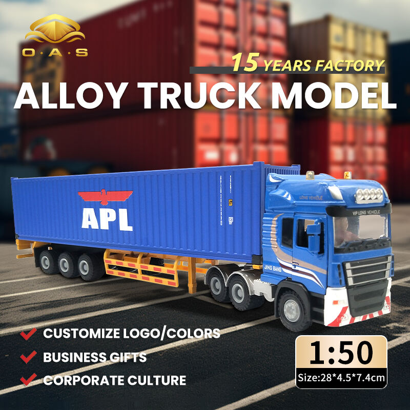 1:50 Alloy Truck Model/Customize logo/Colorful Head/colors/APL