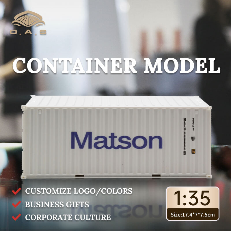 【L】1:35Container model/Customize logo colors/Matson