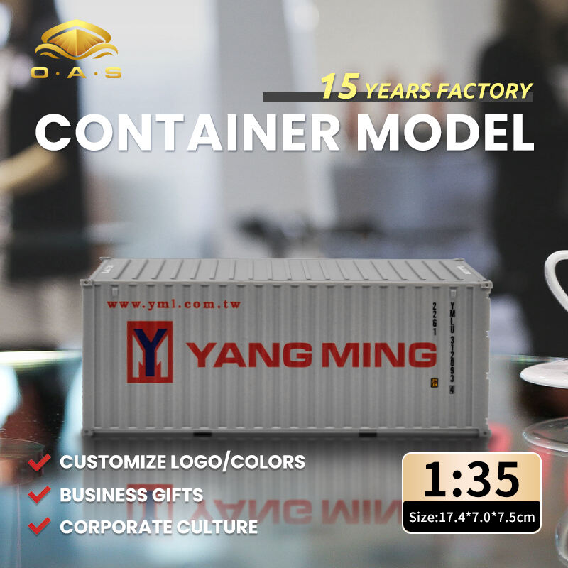 1:35Container model/Customize logo colors/Yang ming