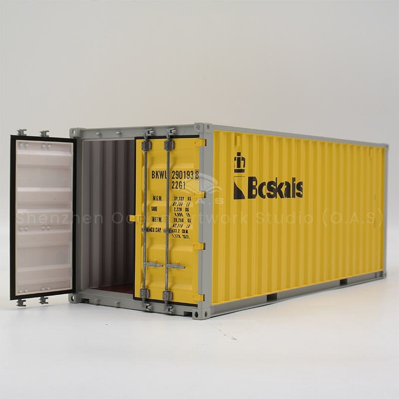 【L】O.A.S Container Model Factory Customized Scale1:20 Plastic Crafts Shipping Boxes Boskalis Container Model