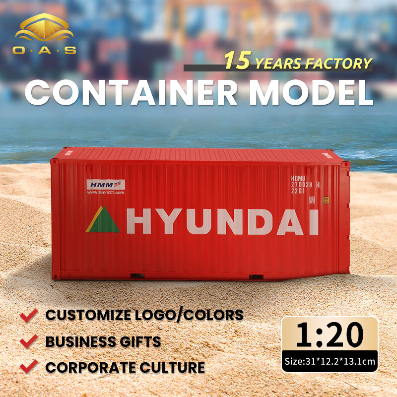 20Container model/Customize logo colors/Hyundai