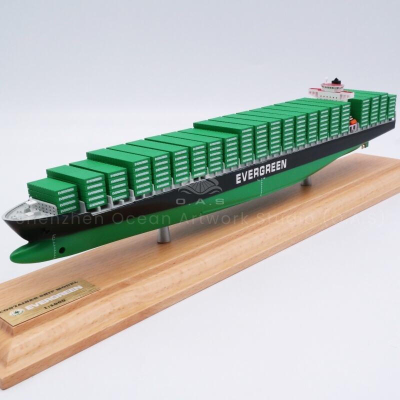 O.A.S Factoryの手作りスケール船モデル 1:1000 スケール
