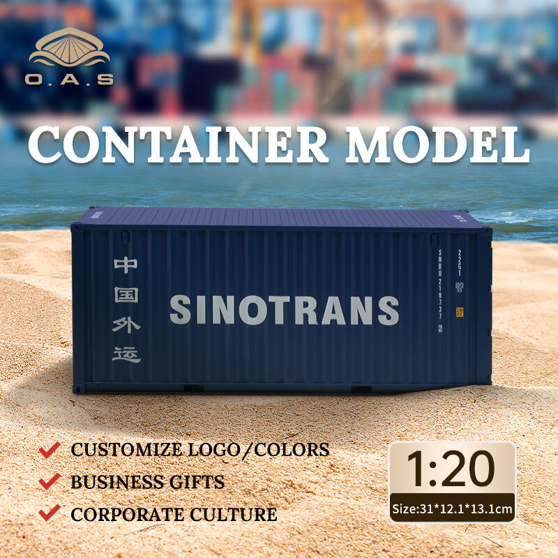 【L】1:20Container model/Customize logo colors/Sinotrans