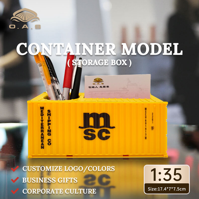 【L】Modèle de conteneur 1:35 (Boîte de rangement) / Personnalisation du logo / couleurs / Msc