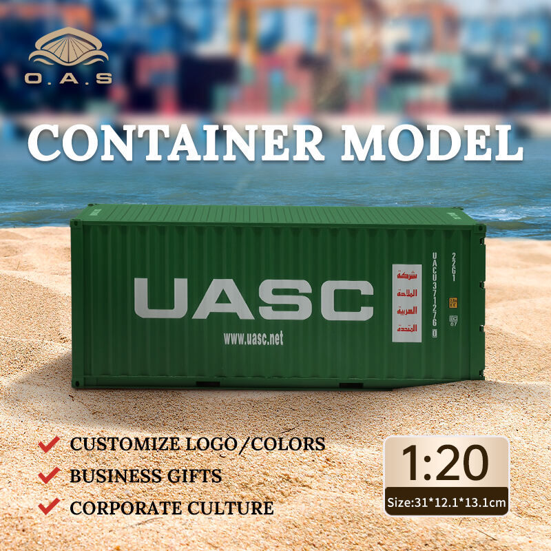 【L】1:20Container model/Customize logo colors/Uasc