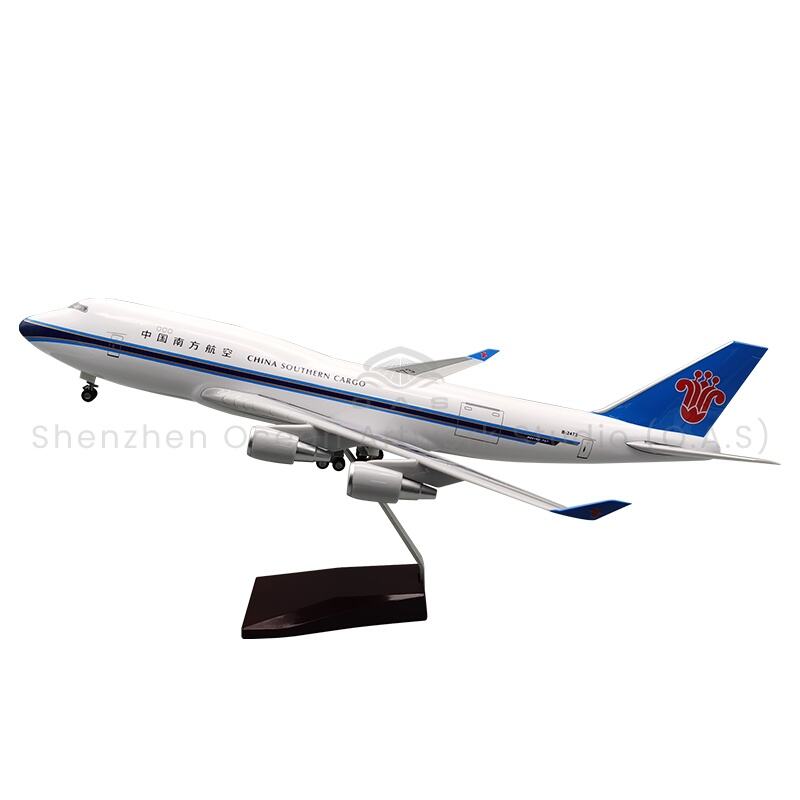 【L】Vliegtuig Model vir Geskenk 1:150 Legering Skaal Vliegtuie 747 Suid-Chinese 47cm Boeing Vliegtuigmodel