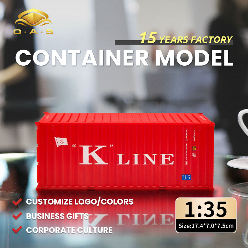 1:35Container model/Customize logo colors/K line