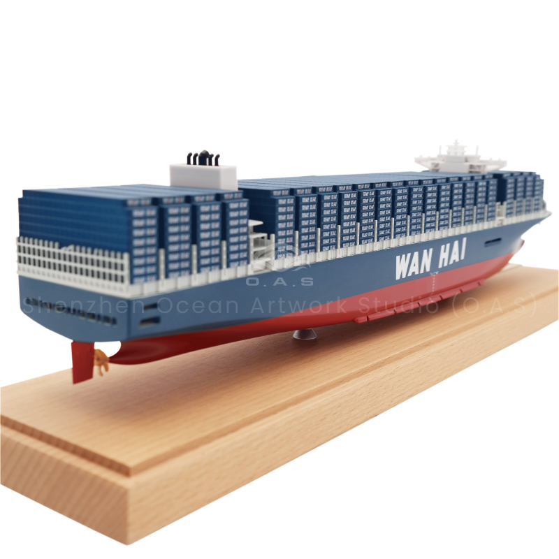 O.A.S メーカー 手工船模型 ビジネスギフト スケール1:888 貨物