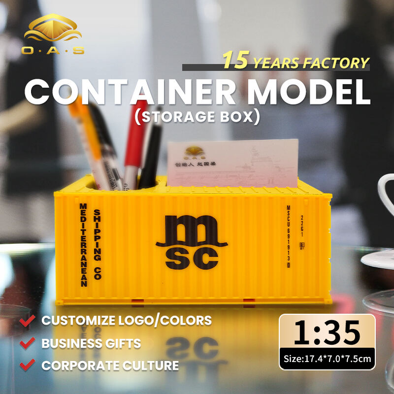 1:35 Container Model(Storage Box)/Customize logo/colors/Msc