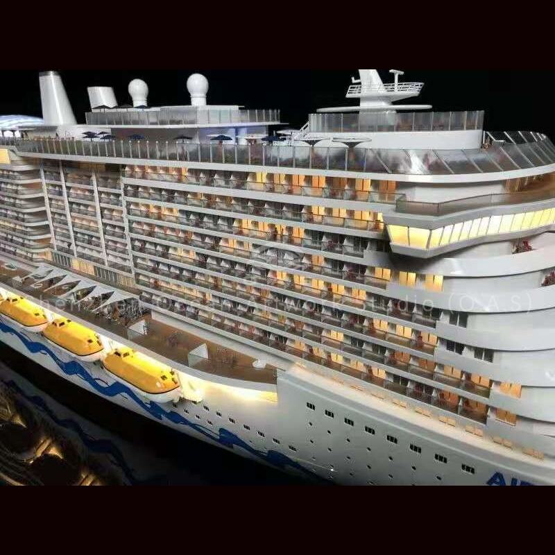 Luxury cruise ship model, custom made with high‑level simulation details, perfect as a Ship Museum model and elegant ornament. Meticulously crafted to capture the essence of real liners, featuring realistic structures, refined paintwork, and superb craftsmanship. Ideal for exhibitions, corporate displays, home decor, or as a premium gift for ship enthusiasts and collectors who appreciate fine nautical artistry and lifelike precision in every detail.Amber@vesselmodel.com Tel: +86 18038048785