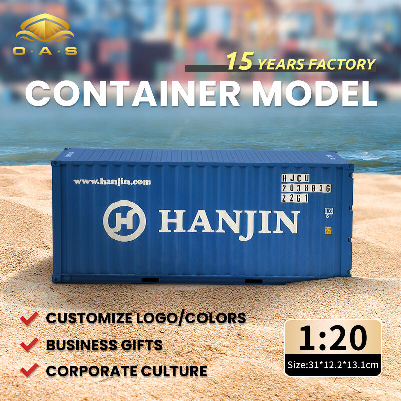 1:20Container model/Customize logo colors/Hanjin