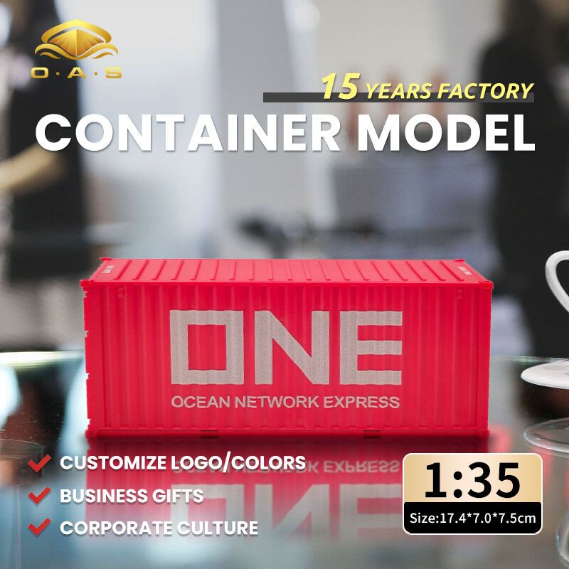 1:35Container model/Customize logo colors/One pink