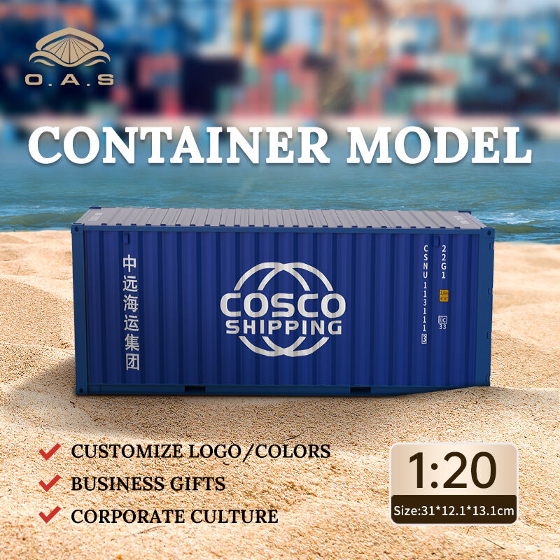 【L】1:20modello di contenitore/Personalizza colori del logo/Cosco shipping