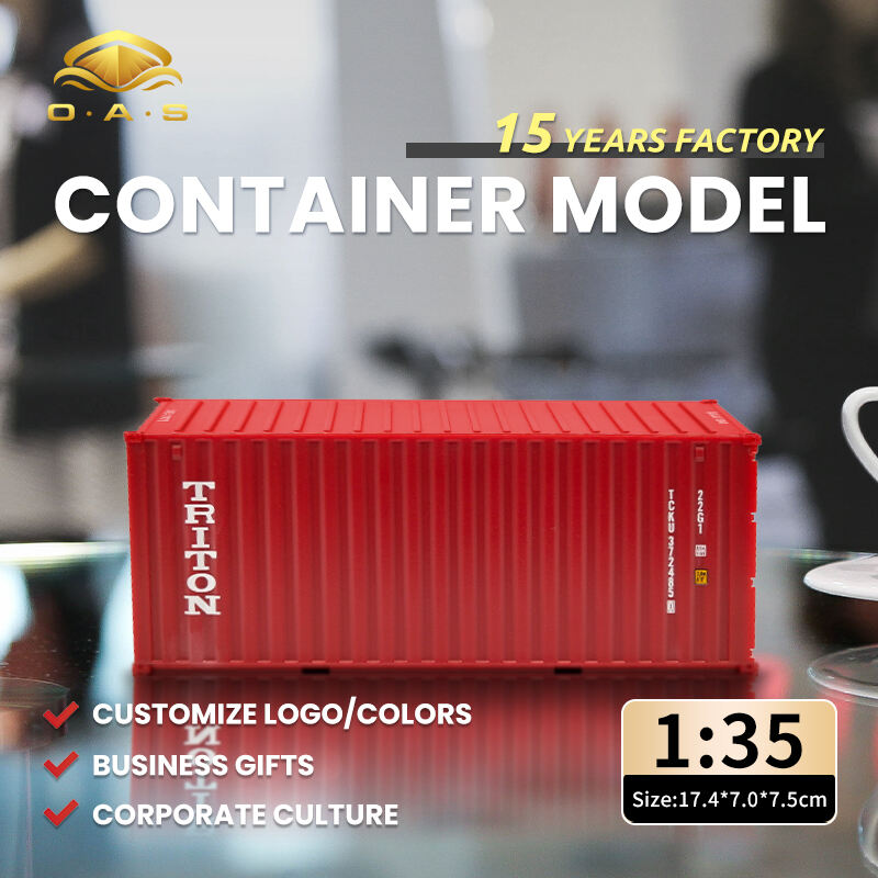 1:35Container model/Customize logo colors/Triton