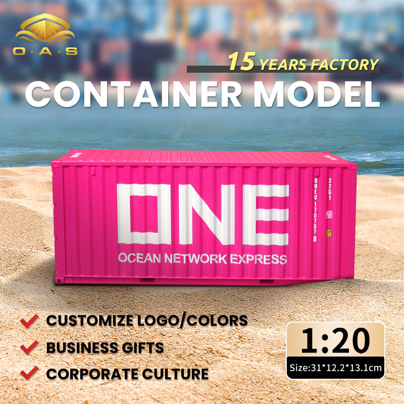 1:20Container model/Customize logo colors/One pink