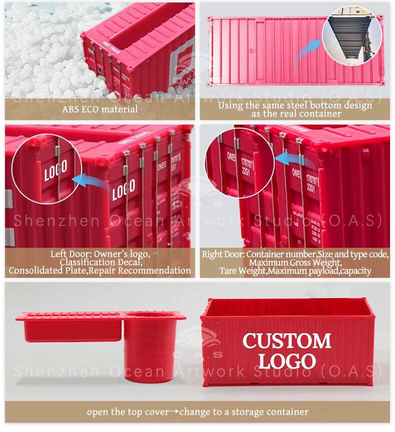 O.A.S ship Model Factory carefully polished 1:35 WAN HAI container model, creative incarnation into a practical pen holder card case. Model selection of high quality materials, strong and resistant. The exterior details of WAN HAI containers have been reproduced with great precision, from unique livery to the logo. Support logo customization, enterprises can integrate their own logo, as a freight forwarding gift, practical and can highlight the unique image of the enterprise. Amber@vesselmodel.com Tel: +86 18038048785