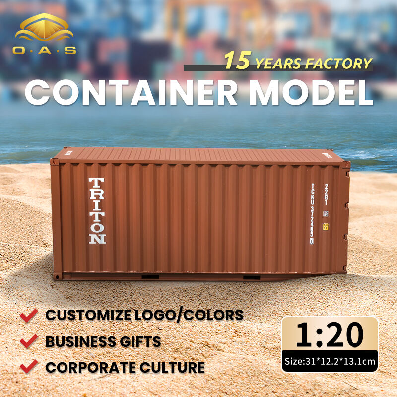 1:20Container model/Customize logo colors/Triton