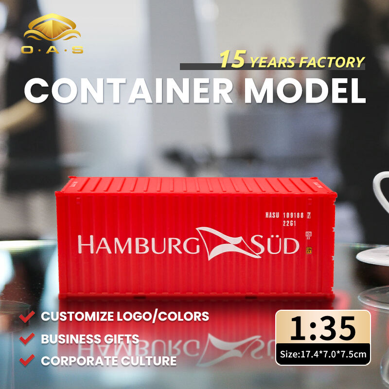 1:35Container model/Customize logo colors/Hamburg