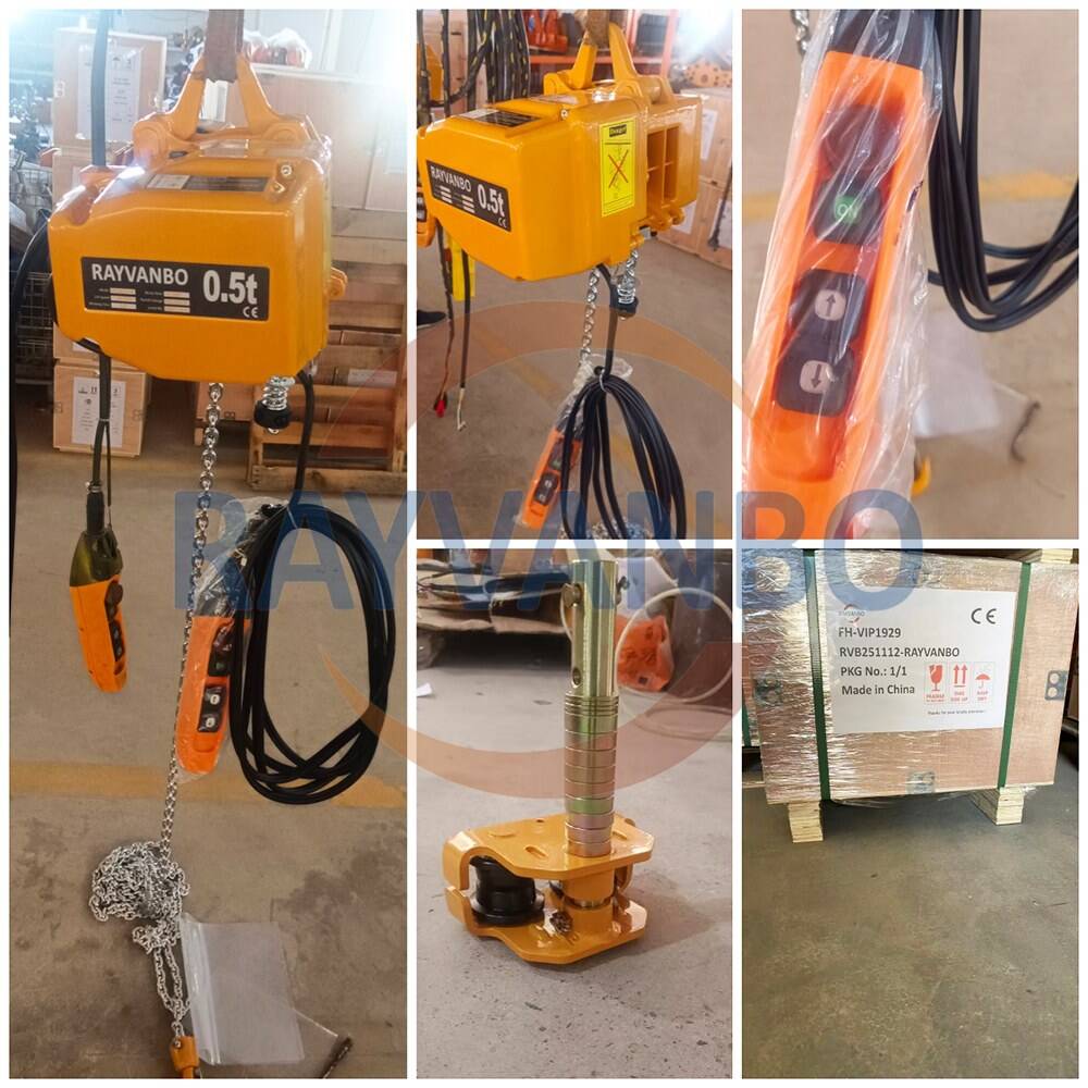 Savoir-faire de précision, rayonnement international – les palans EQ de l'entreprise Rayvanbo successfully acheminés à Singapour