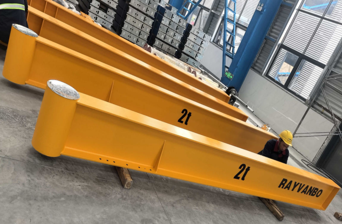 Rayvanbo 2 Sets 2T JIB Cranes Customized for Canadian Customer