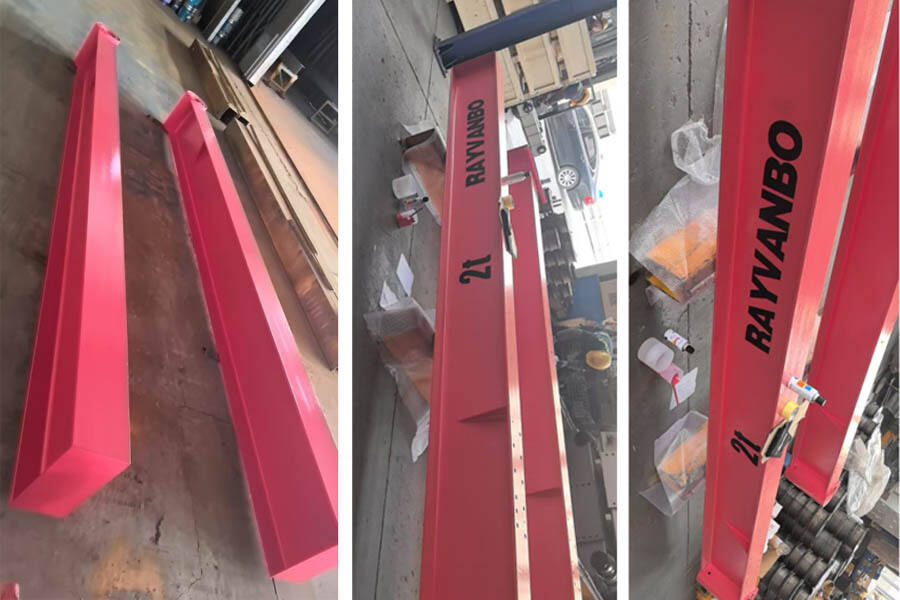 Rayvanbo 2 Sets JIB Cranes Customized for Spain Client1.jpg