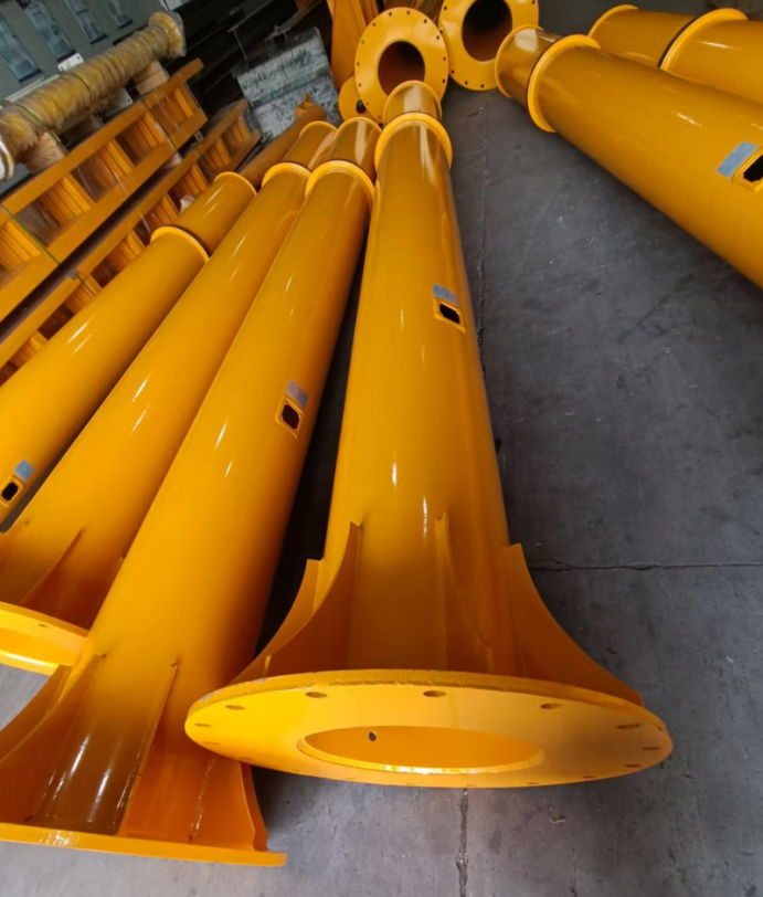 Rayvanbo 10 jeux de grues de contrepoids JIB adaptées pour client espagnol
